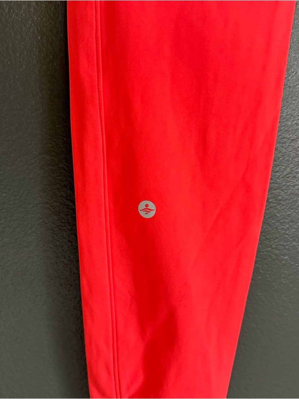 Halara SoftlyZero Plush High Waisted Joggers Red Drawstring Pocket Pants S - Picture 9 of 9